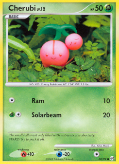 Cherubi - pokemon TCG Card