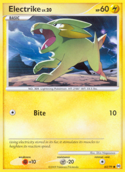 Electrike - pokemon TCG Card
