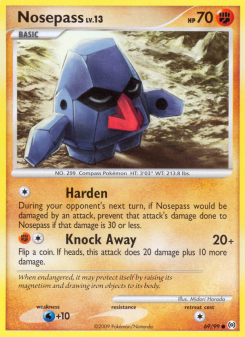 Nosepass - pokemon TCG Card