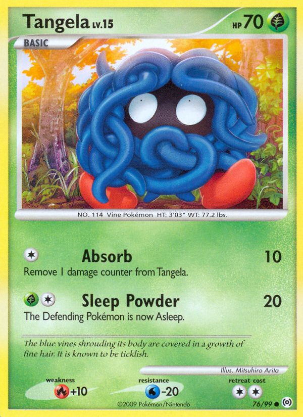 Tangela - Pokémon TCG Card
