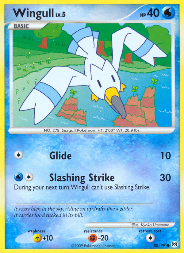 Wingull - Pokémon TCG Card