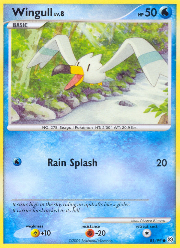 Wingull - Pokémon TCG Card