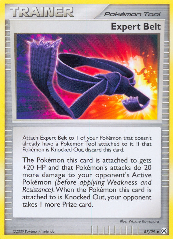 Expert Belt - Pokémon TCG Card