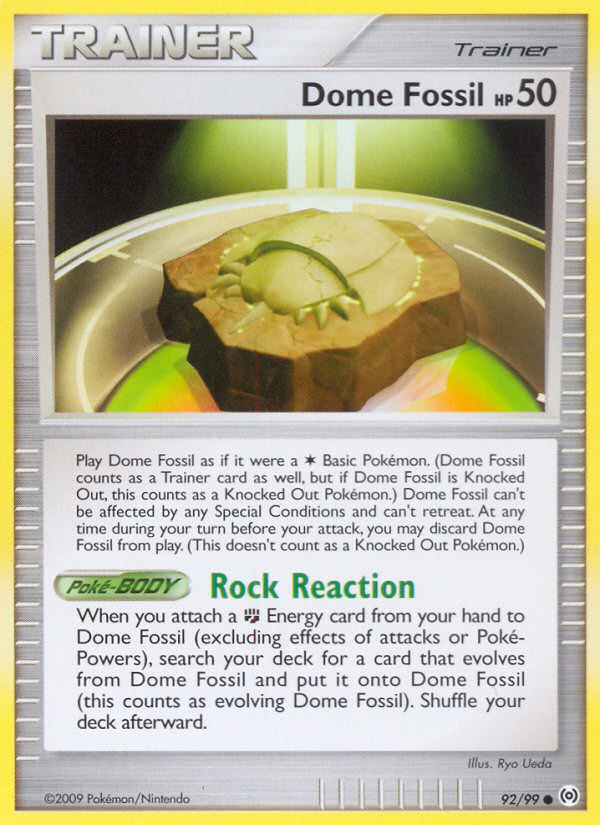 Dome Fossil - Pokémon TCG Card