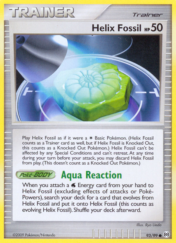 Helix Fossil - Pokémon TCG Card