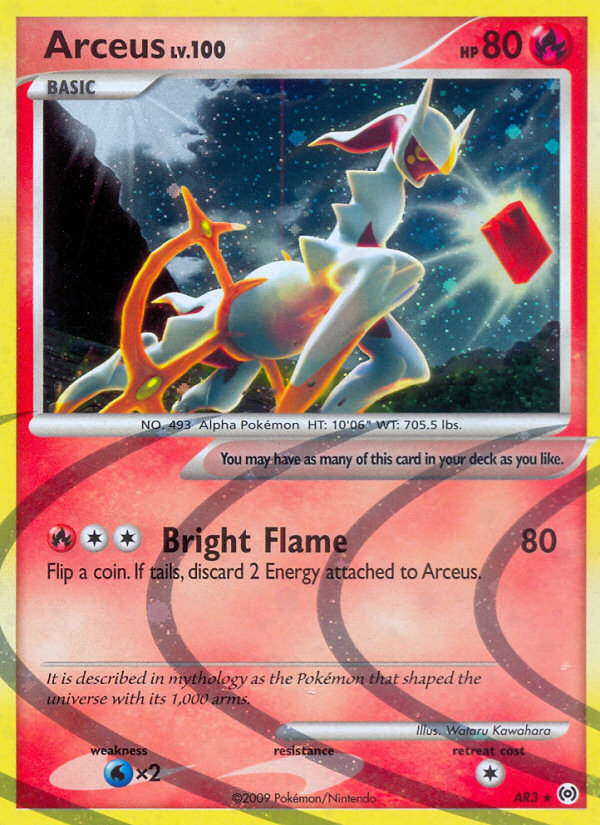 Arceus - Pokémon TCG Card