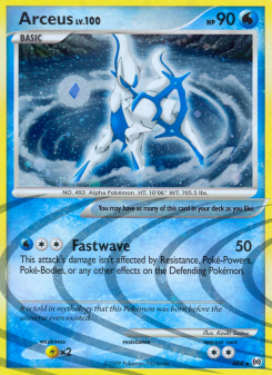 Arceus - pokemon TCG Card