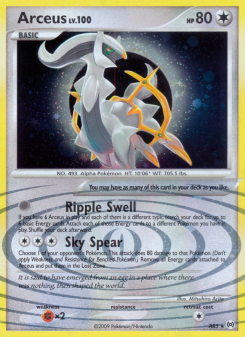 Arceus - pokemon TCG Card