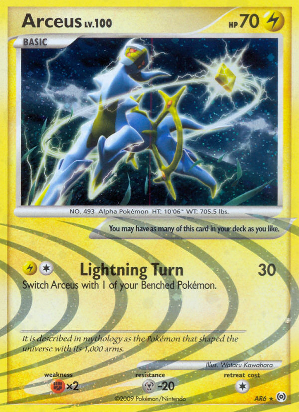 Arceus - Pokémon TCG Card