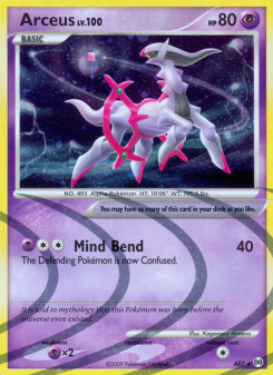 Arceus - pokemon TCG Card