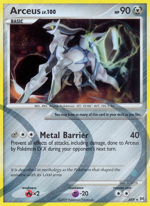 Arceus - Pokémon TCG Card