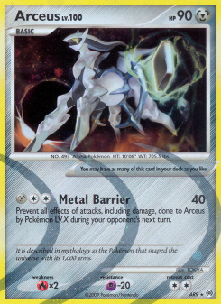 Arceus - pokemon TCG Card