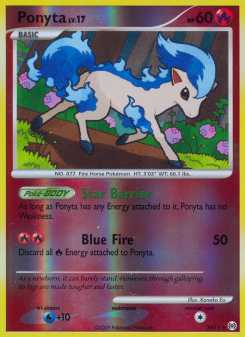 Ponyta - pokemon TCG Card