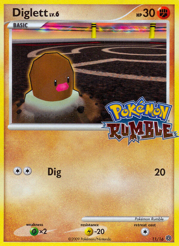 Diglett - Pokémon TCG Card