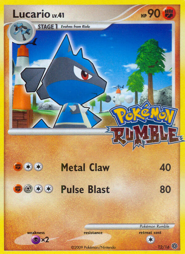 Lucario - Pokémon TCG Card