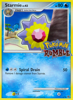 Starmie - pokemon TCG Card