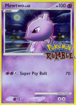 Mewtwo - pokemon TCG Card