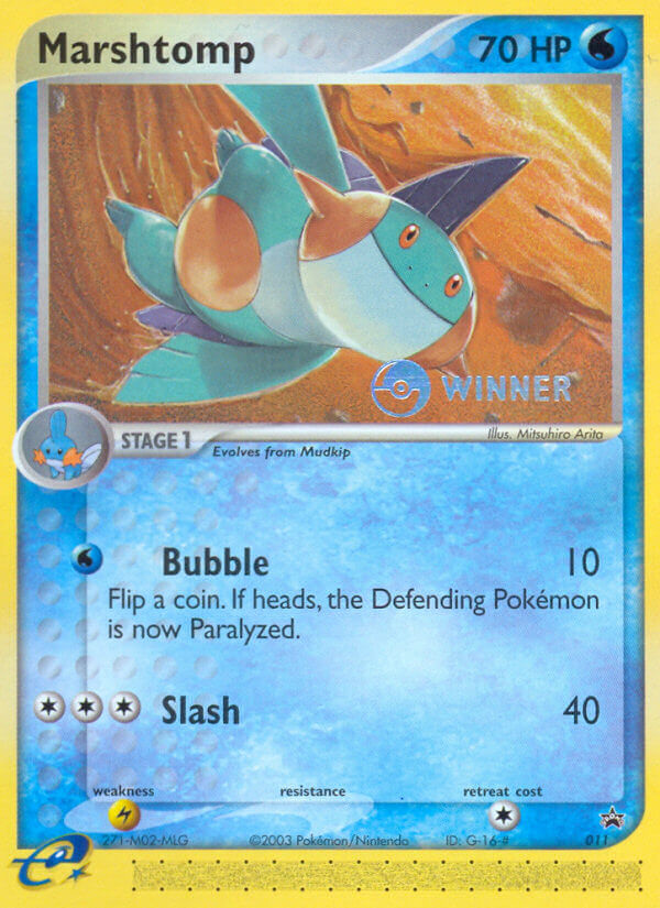 Marshtomp - Pokémon TCG Card