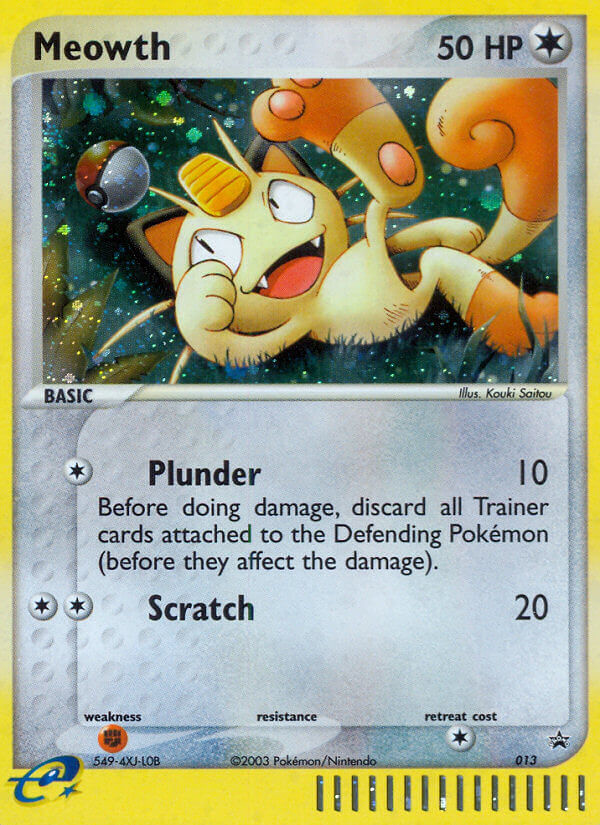 Meowth - Pokémon TCG Card