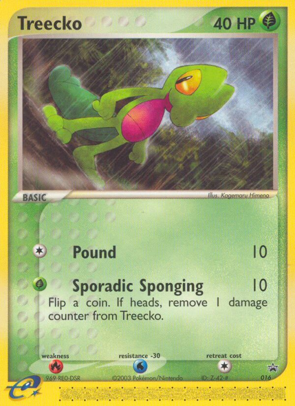 Treecko - Pokémon TCG Card