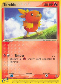 Torchic - pokemon TCG Card