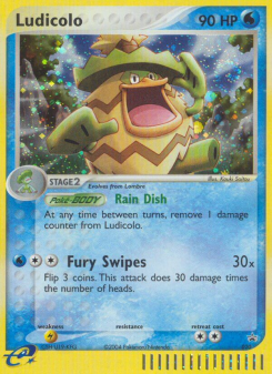 Ludicolo - pokemon TCG Card