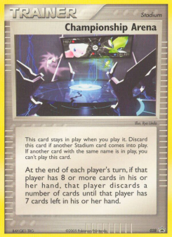 Championship Arena - pokemon TCG Card