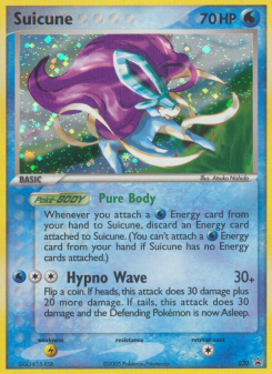 Suicune - pokemon TCG Card