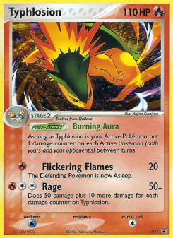 Typhlosion - pokemon TCG Card