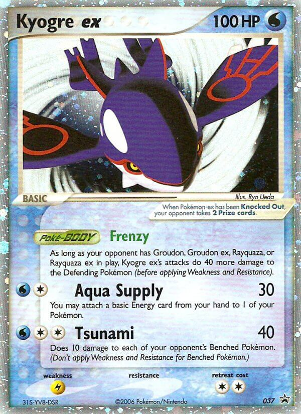Kyogre ex - Pokémon TCG Card