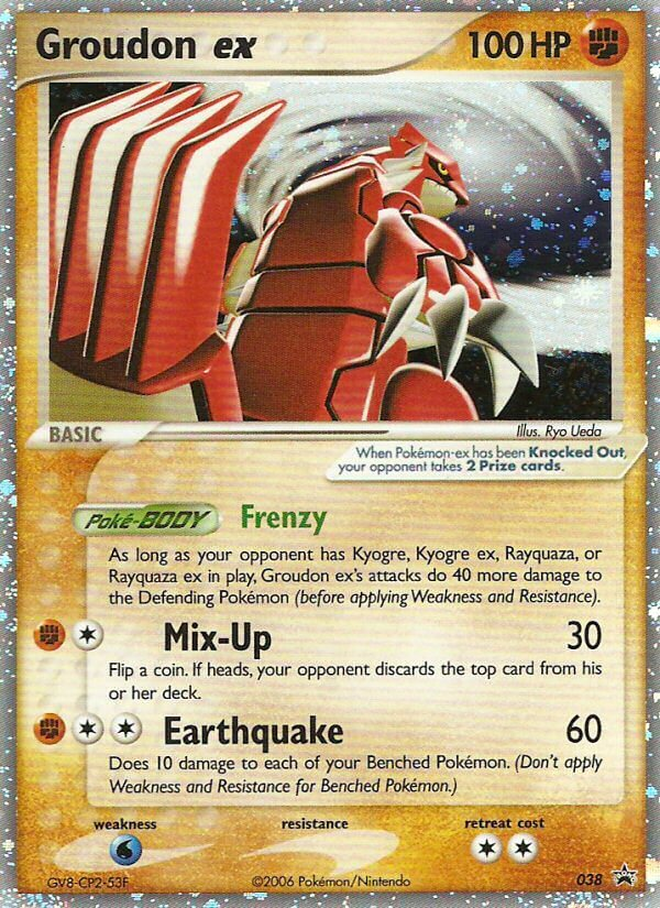 Groudon ex - Pokémon TCG Card