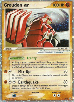 Groudon ex - pokemon TCG Card