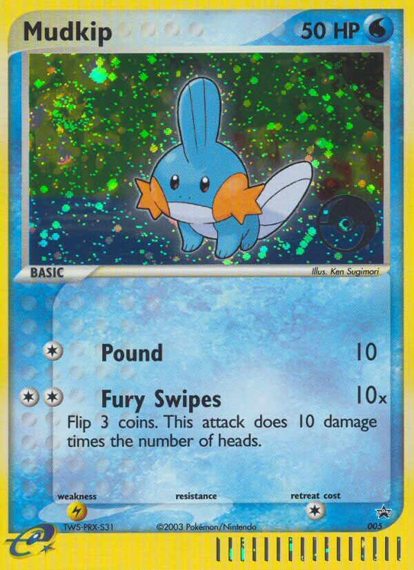 Mudkip - Pokémon TCG Card