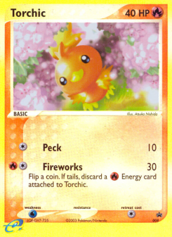 Torchic - pokemon TCG Card