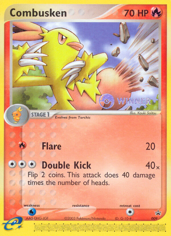 Combusken - Pokémon TCG Card
