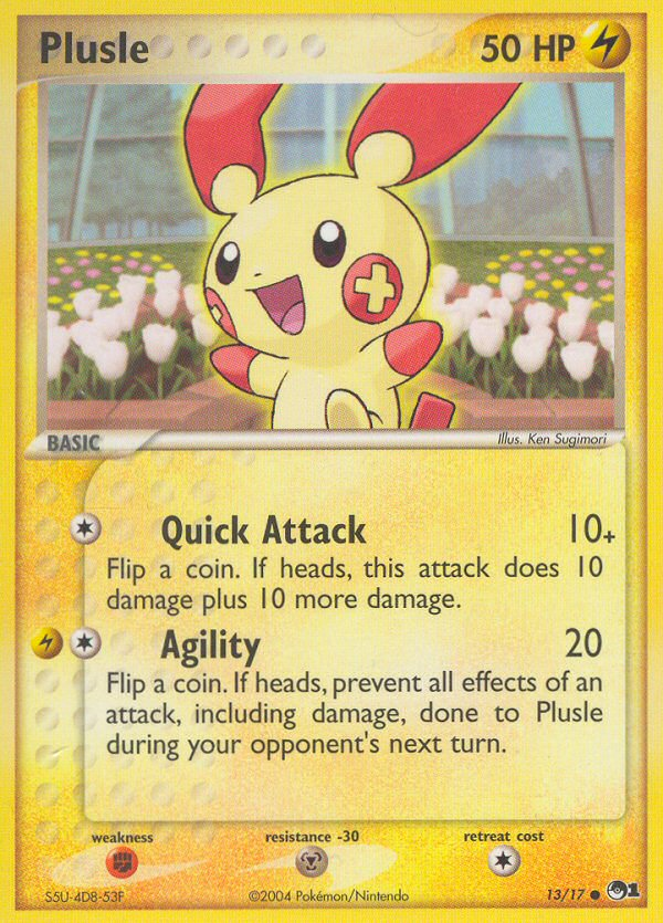 Plusle - Pokémon TCG Card