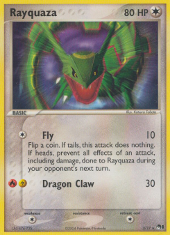 Rayquaza - pokemon TCG Card