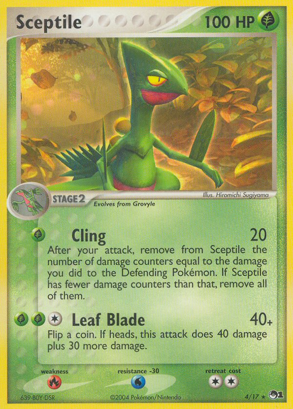 Sceptile - Pokémon TCG Card