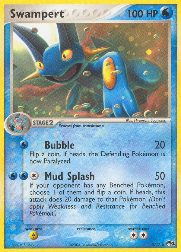 Swampert - Pokémon TCG Card