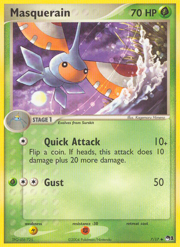 Masquerain - Pokémon TCG Card
