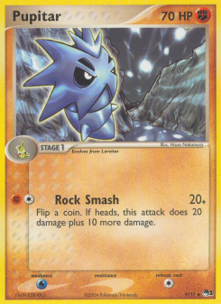 Pupitar - pokemon TCG Card