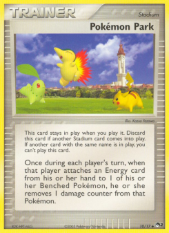 Pokémon Park - pokemon TCG Card