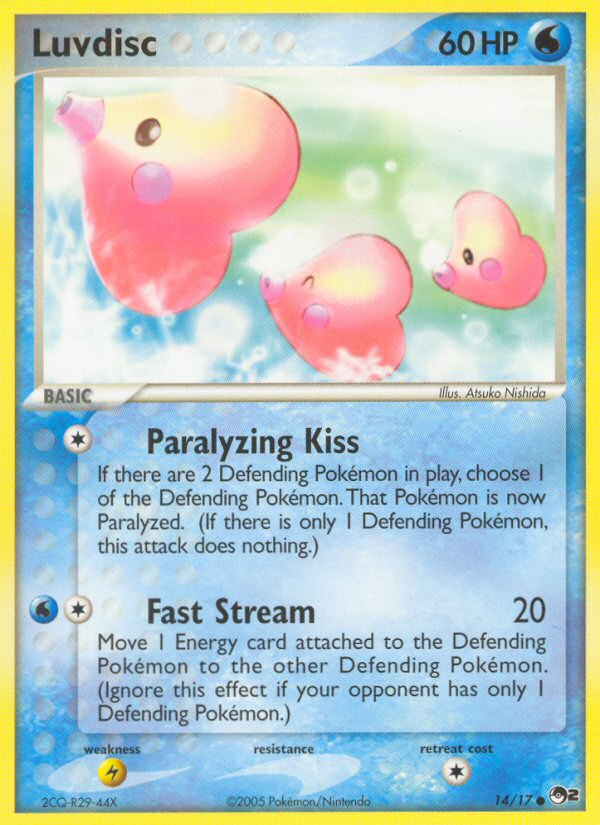 Luvdisc - Pokémon TCG Card