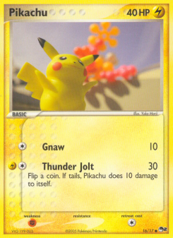 Pikachu - pokemon TCG Card