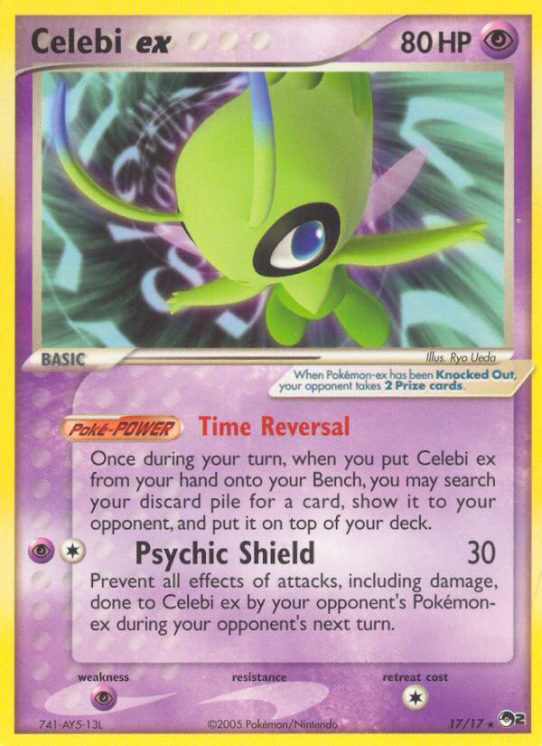 Celebi ex - Pokémon TCG Card