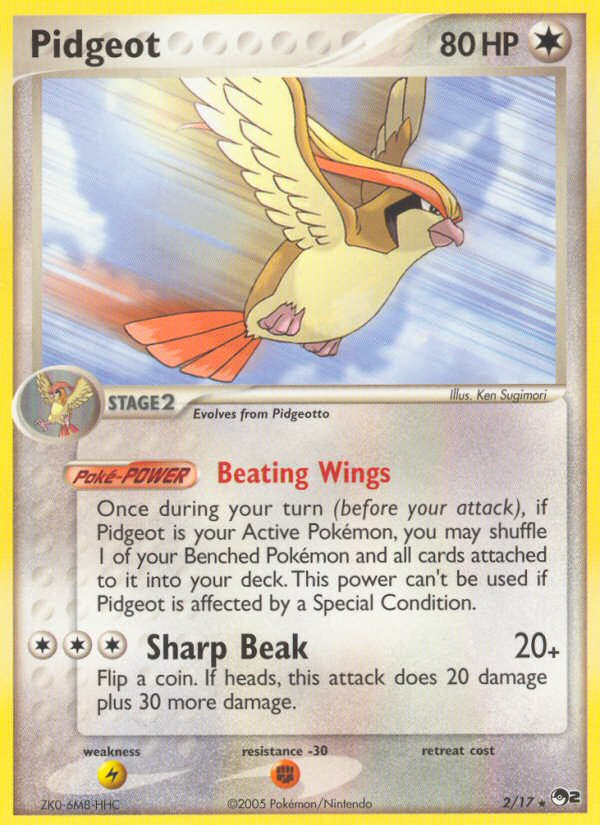 Pidgeot - Pokémon TCG Card