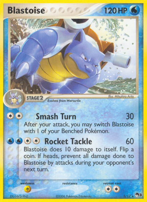 Blastoise - Pokémon TCG Card