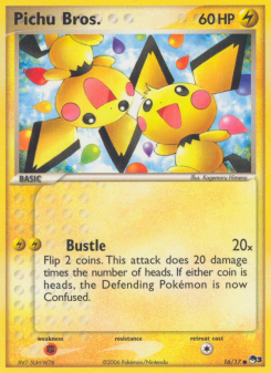 Pichu Bros. - pokemon TCG Card