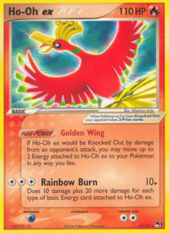 Ho-Oh ex - pokemon TCG Card