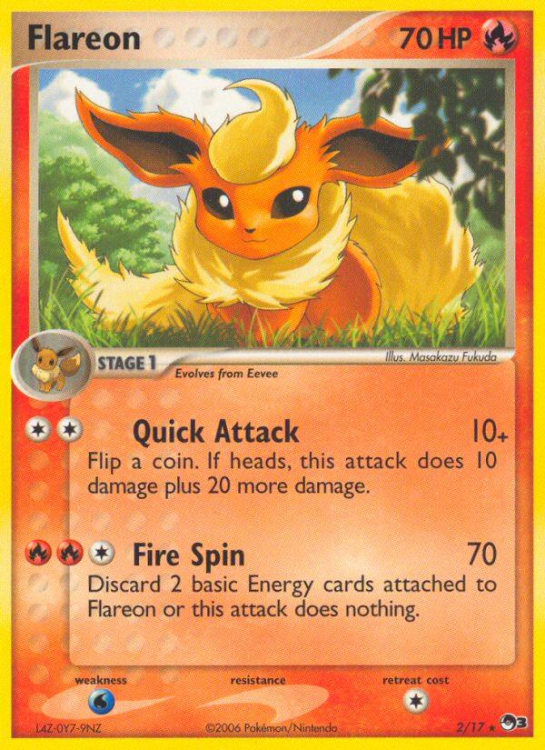Flareon - Pokémon TCG Card